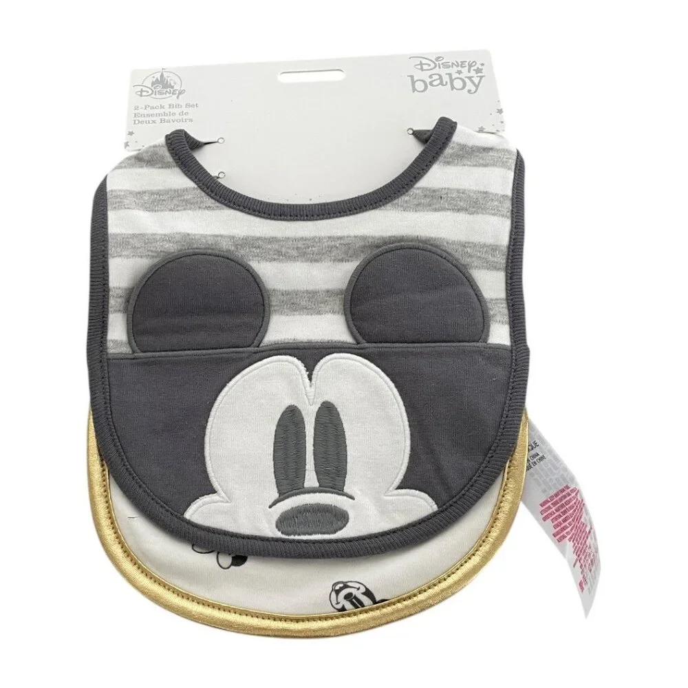Disney Store Disney Baby Mickey Mouse and Friends Bib Set